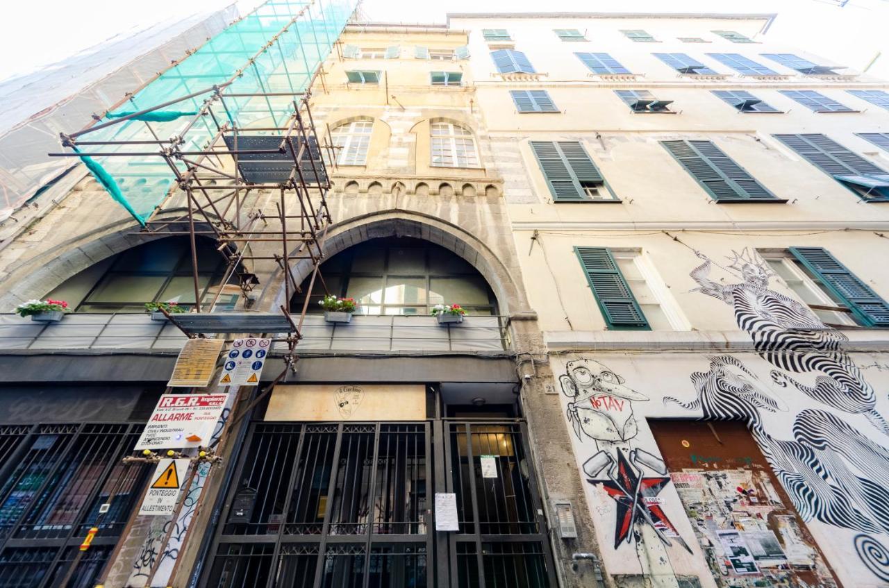 Joivy Vibrant Open-Plan Apt For 6 In Historic Centre Διαμέρισμα Γένοβα Εξωτερικό φωτογραφία