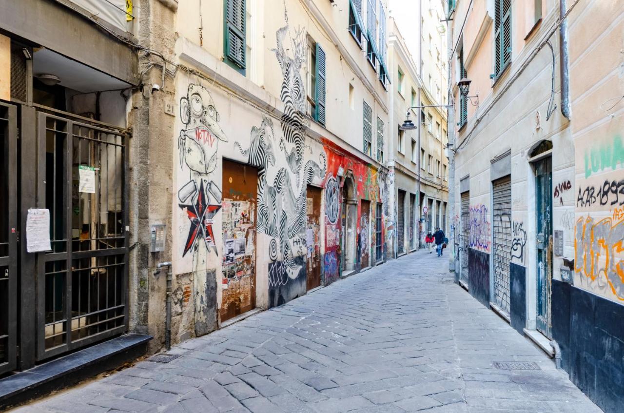 Joivy Vibrant Open-Plan Apt For 6 In Historic Centre Διαμέρισμα Γένοβα Εξωτερικό φωτογραφία
